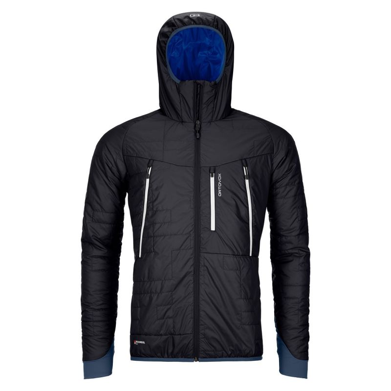 ORTOVOX Westalpen Swisswool Jacket Uomo – Giacca Invernale Swisswool, Taglia L, Colore Corvonero - 4